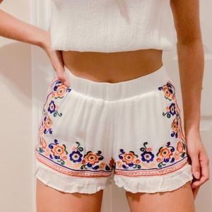 Floral Bottom with Matching Top